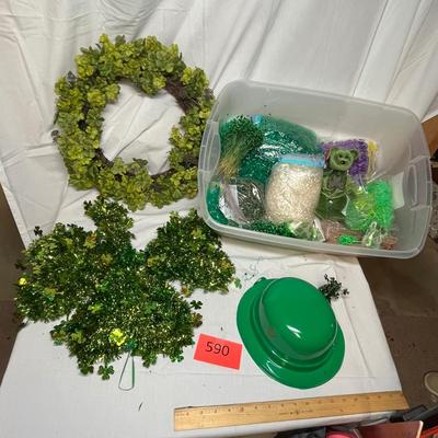 St Patrick's Day decor