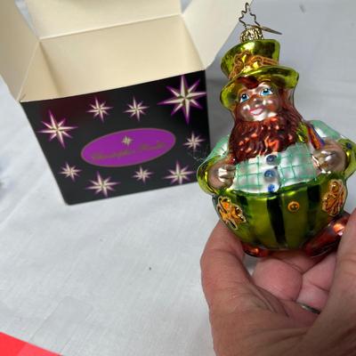Christopher Radko Leprechaun Ornament