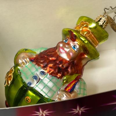 Christopher Radko Leprechaun Ornament