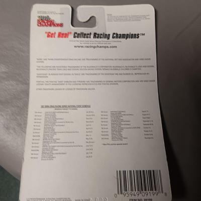 NASCAR WINNER'S CIRCLE RACE HOOD AND TINY DIE CAST REPLICA