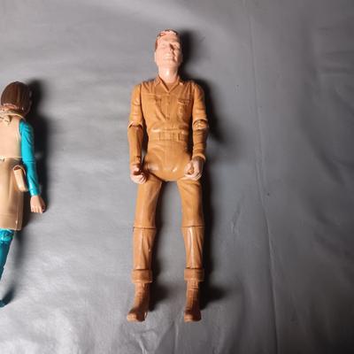 JOHNNY WEST & JANE WEST ACTION FIGURES