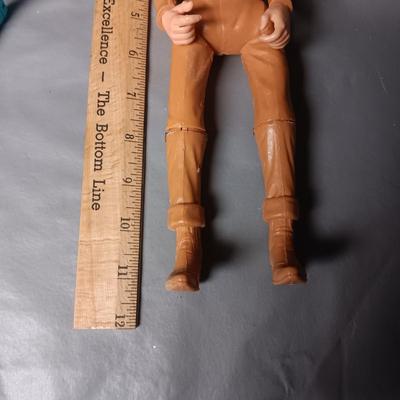 JOHNNY WEST & JANE WEST ACTION FIGURES