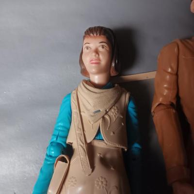 JOHNNY WEST & JANE WEST ACTION FIGURES