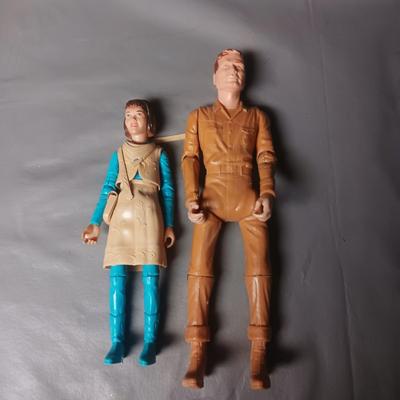 JOHNNY WEST & JANE WEST ACTION FIGURES
