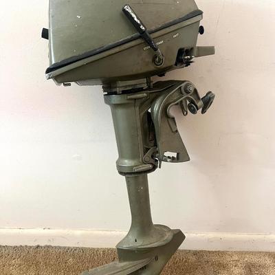 JOHNSON 1973 4HP Outboard Motor*AS-IS*