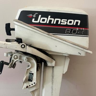 JOHNSON 1989 8HP Outboard Motor*AS-IS*