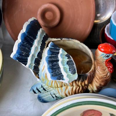 Vintage Italian English kitchen ceramics