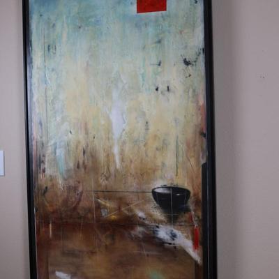 Greg Murdock "Composition with Red Square #2"