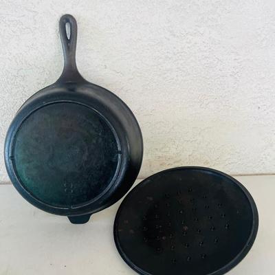 Cast Iron Notched Chicken Fryer