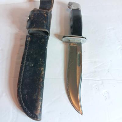 Beautiful BUCK 119 Fixed blade knife with sheath