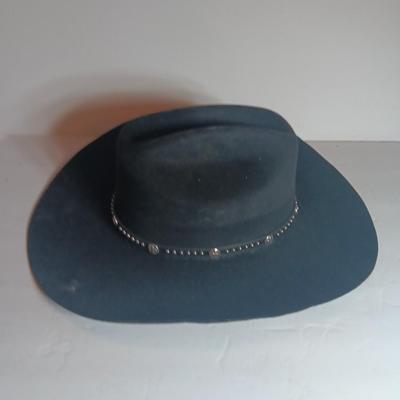 Justin western felt hat by Milano Hat Co. Size 7 1/2 Cowboy hat.
