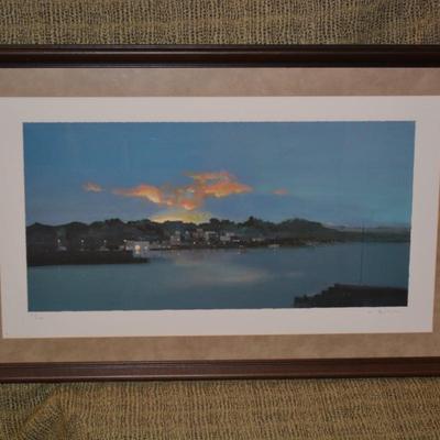 Framed & Matted Mark Godwin Numbered Edition of 