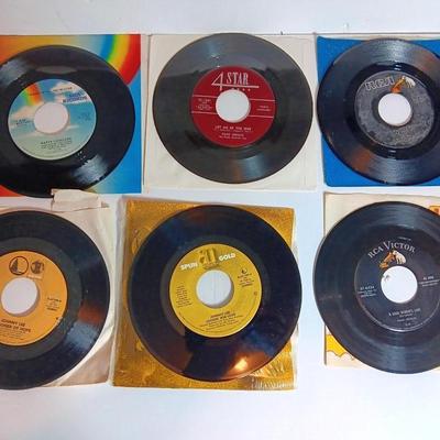 45 RPM Records -Johnny Lee - Hank Locklin -Patty Loveless - JUKE BOX CLASSICS!