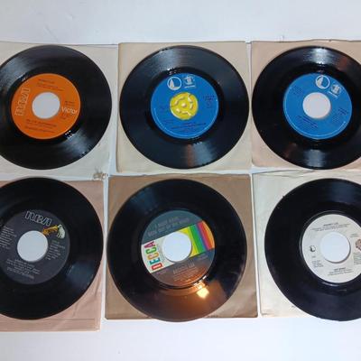45 RPM Records -Johnny Lee -Brenda Lee - Dickey Lee - JUKE BOX CLASSICS!