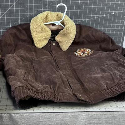 Salt Lake 2002 Leather Bomber Jacket for OLYMPICS 