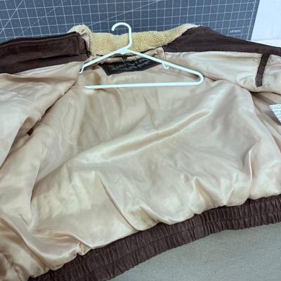 Salt Lake 2002 Leather Bomber Jacket for OLYMPICS 