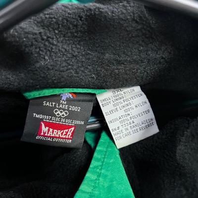 Salt Lake Olympic GREEN jacket by MARKER 