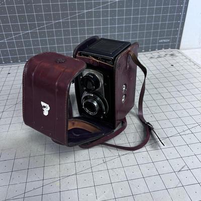 CIRO - FLEX Wollenstak  CAMERA with Leather Case 