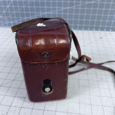 CIRO - FLEX Wollenstak  CAMERA with Leather Case 