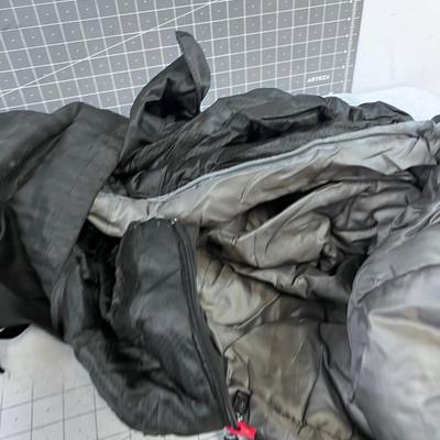 Light Weight Sleeping Bag, Black in Stuff Sack