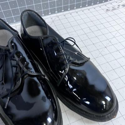 Military Patent Leather Black DRESS SHOES 