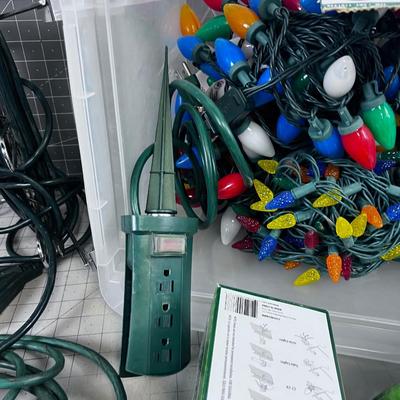 Christmas Lights and Cords to Light Em UP! 