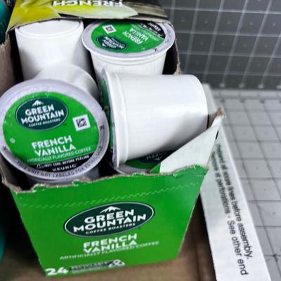 Opened Keurig Boxes of COFFEE 