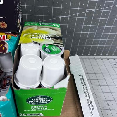 Opened Keurig Boxes of COFFEE 
