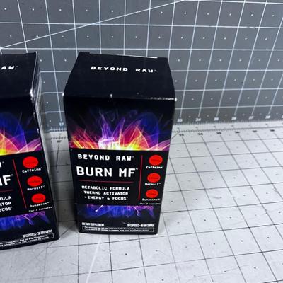 2 Boxes of BEYOND BURN MF Supplements 
