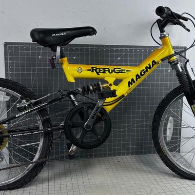 BMX Bike Yellow REFUGE MAGNA 