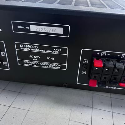 Kenwood Amplifier #KA-76 