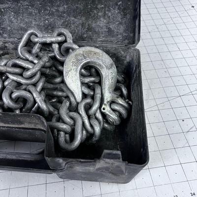 20' TOW Chain with Hooks 