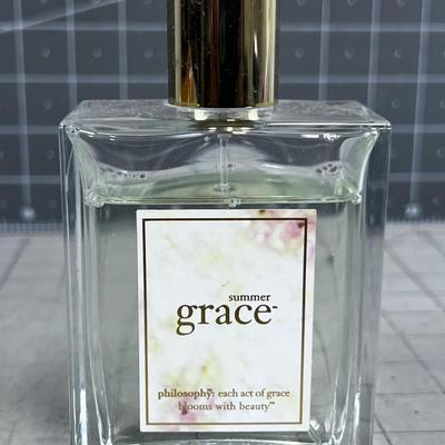 Open Bottle of Summer GRACE Perfume