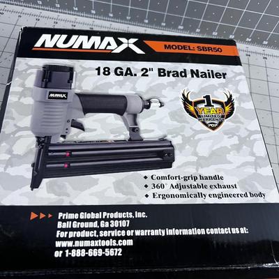 TOOLS: 18 Gauge NUMAX Brad Nailer 