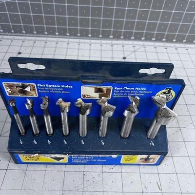 TOOLS: RYOBI Forstner BIT Set 8 Pieces
