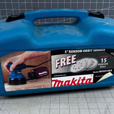 TOOLS: MAKITA Orbital Sander 