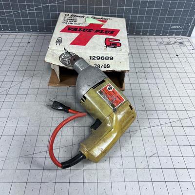 TOOLS: 3/8" Black & Decker Drill 