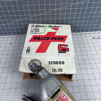 TOOLS: 3/8" Black & Decker Drill 