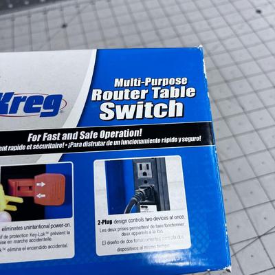 TOOLS: Craig Router Table Switch NEW IN THE BOX 