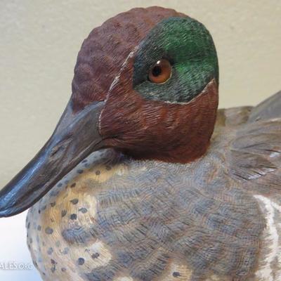 David and Barbara Shields Green Winged Teal Duck