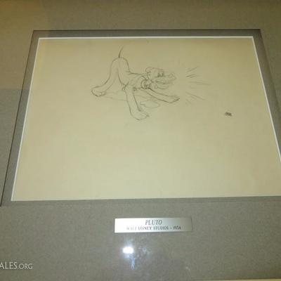 Pluto and the Bug - Jim Algar Art