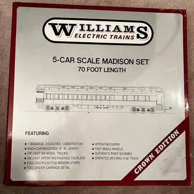 Williams 2404 O Scale Southern Crescent Madison 5 Car Set EX/Box