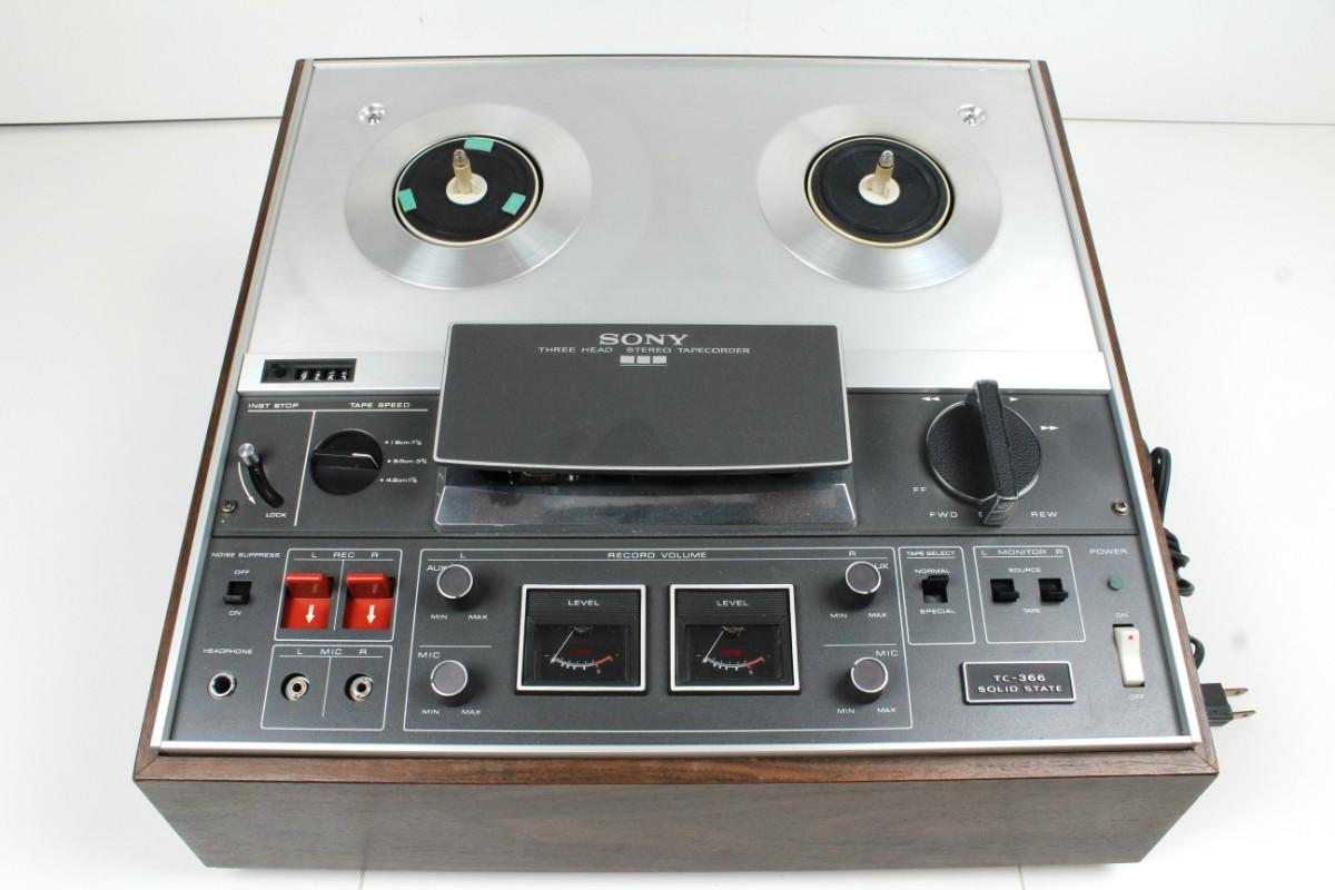 Vintage Sony TC 366 Reel to Reel Tape Recorder