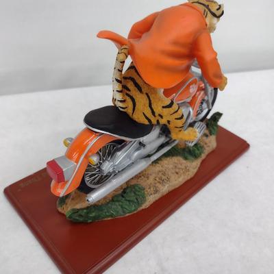 2004 'Wild Thang" Clemson Tigers Ridgewood Collection Mascot on Motorcycle (#34)