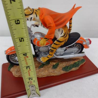 2004 'Wild Thang" Clemson Tigers Ridgewood Collection Mascot on Motorcycle (#34)