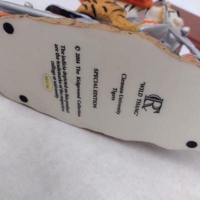 2004 'Wild Thang" Clemson Tigers Ridgewood Collection Mascot on Motorcycle (#34)