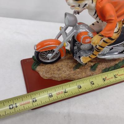 2004 'Wild Thang" Clemson Tigers Ridgewood Collection Mascot on Motorcycle (#34)