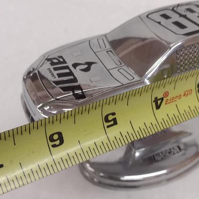 Godinger Silver Art Dale Ernhardt, Jr. National Guard/Mountain Dew #88 NASCAR Stock on Pedestal with Box (#35)