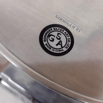 Godinger Silver Art Dale Ernhardt, Jr. National Guard/Mountain Dew #88 NASCAR Stock on Pedestal with Box (#35)