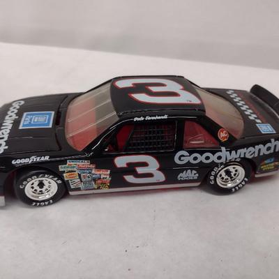 Pair of NASCAR Dale Earnhardt #3 Goodwrench and Dale, Jr #88 National Guard Die Cast Race Cars with Boxes (#36)